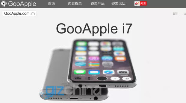 Компания GooPhone уже представила клон iPhone 7 под названием GooApple i7